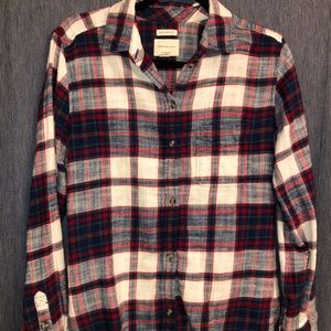 American Eagle Flannel - Boyfriend Fit
